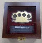 2025 Samoa The Holy Knuckles 2 oz Silver Antiqued Gold Gilded Shaped Coin