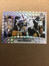 Panini Mosaic - Greg Rousseau #14 Mosaic Prizm Buffalo Bills Bang!