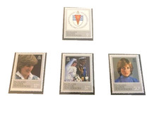 1982 Falkland Islands Dependencies 1L72-1L75,Princess Diana, Mnh,Complete