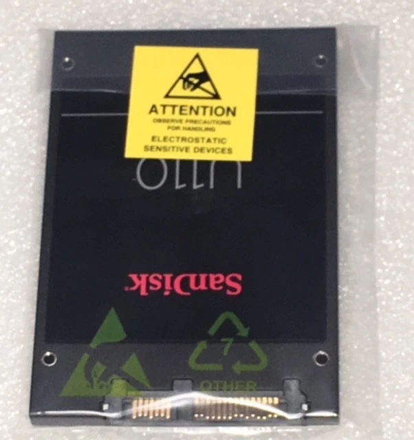 724419-001 HP SANDISK 64GB SATA3 7MM 2.5 SSD DRIVE-SDSA6GM-064G-1006. - Image 2 of 2