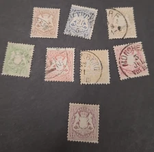 APC 2979 Bavaria sc#23-30 used and 29 mint REPRINTS exist and I am not an expert