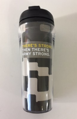 US Army Camo 16 oz Traveler Tumbler Mug with Lid Black | eBay