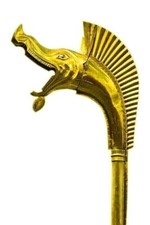 Medieval Solid Brass Carnyx of Tintignac Medieval Celtic War Horn