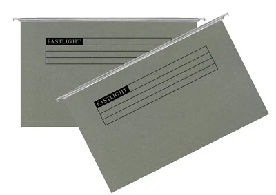 EASTLIGHT Hanging Suspension Files Folders Tabs Insert Filing Storage UK