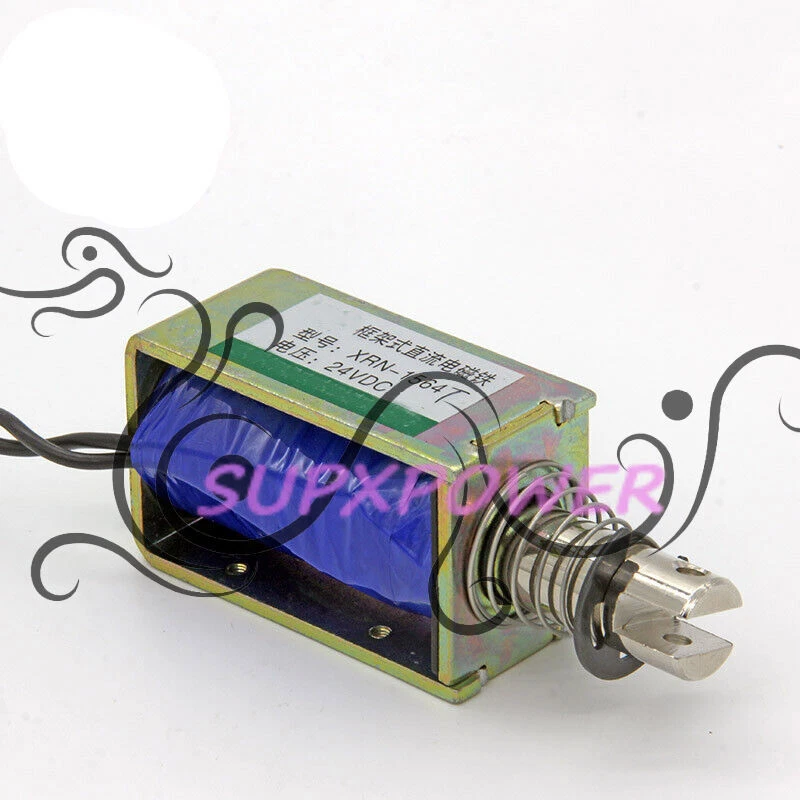 Push Pull Linear Actuator Electromagnet Solenoid XRN-1564T 12V 24V 36W 10mm 60N~ - Image 2 of 4