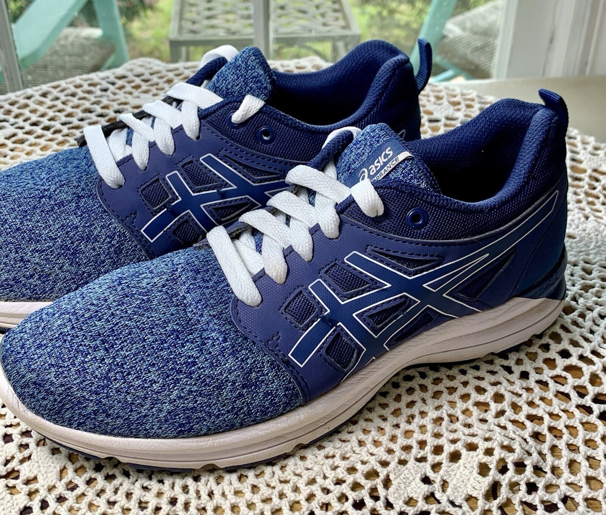 【良品】ASICS RUNWALK 本革 3E 青 27 〈定価¥26,950〉 良品】ASICS RUNWALK 本革 3E 青 27 〈定価¥26,950〉