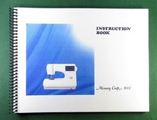 Janome Memory Craft 9000 Instruction Manual: ...