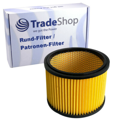 Patronenfilter Rund-Filter für Einhell TE-VC 2340 SAC TE-VC 36/30 Li S-Solo