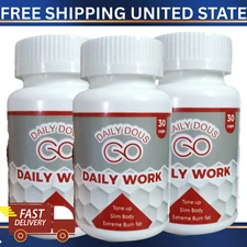 Daily Work Pills Brand New and Sealed by Daily Dous / Skinny 365 3 Pack