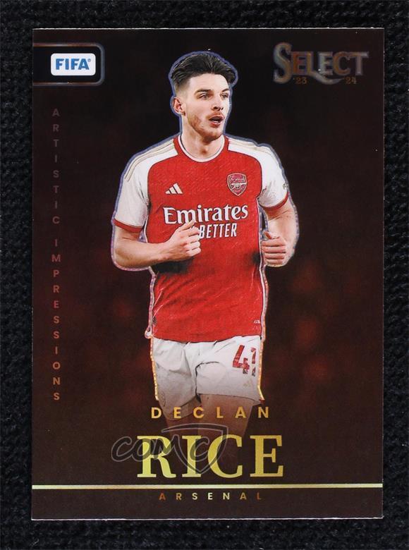 2023-24 Panini Select FIFA Artistic Impressions Declan Rice #8