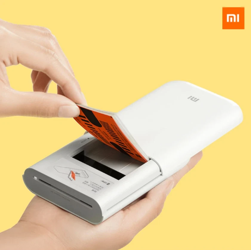 Xiaomi portable mini Pocket photo printer wireless 400dpi ZINK photo paper 50pcs - Image 3 of 4