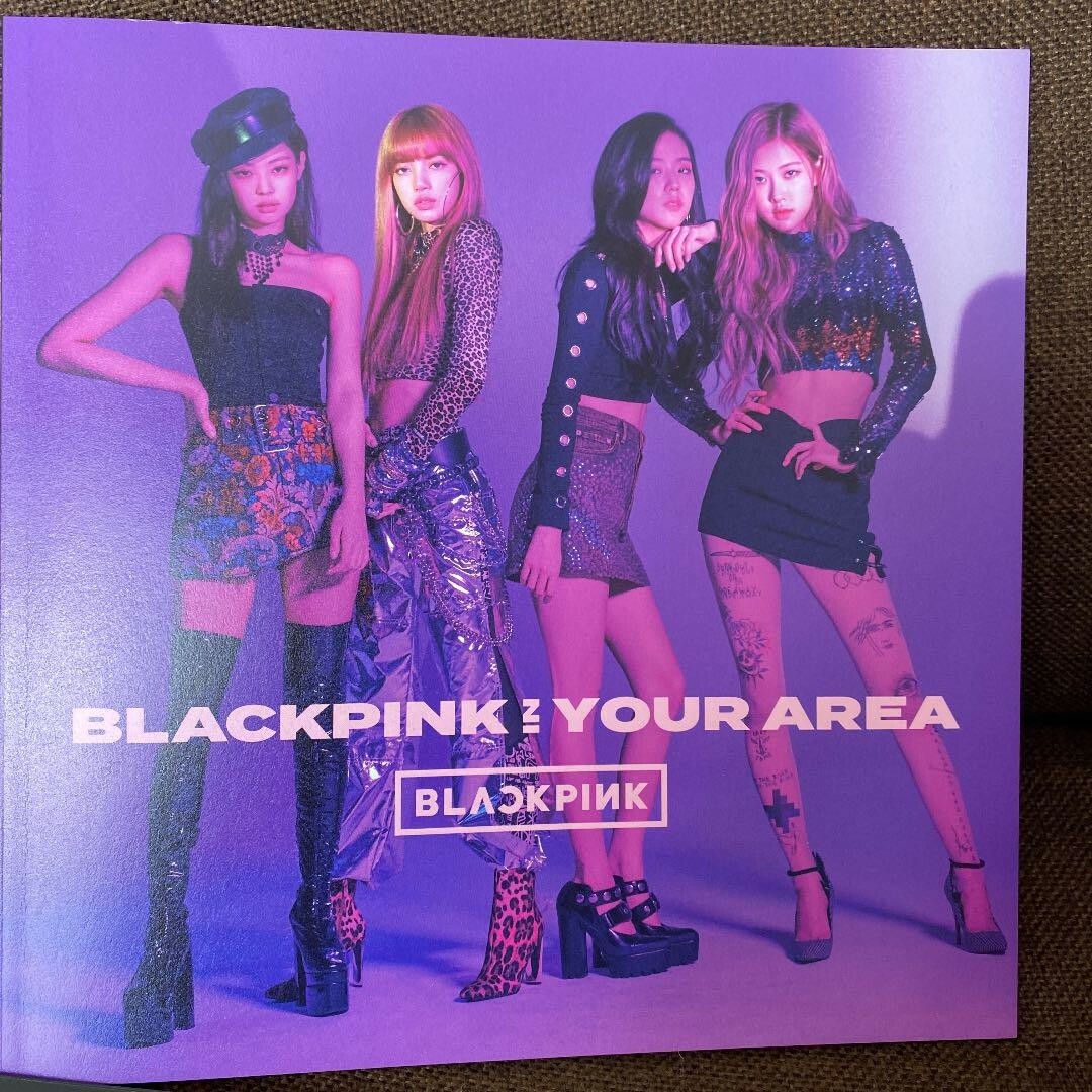 BLACKPINK IN YOUR AREA First Limited Edition (2 CD+DVD+Photobook) SPECIAL BOX