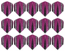 5 Sets Harrows Supergrip X 100 Micron Dart Flights - Ships w/ Tracking - Pink