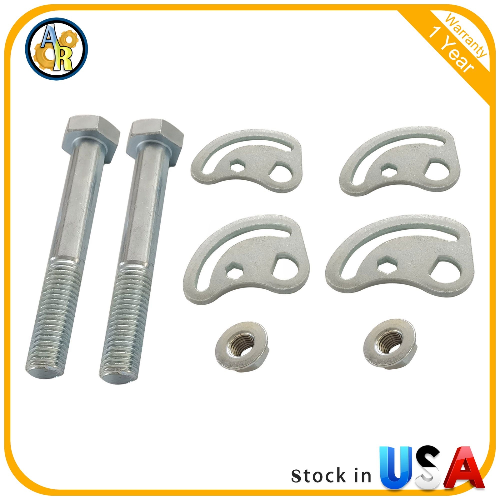 2X Front Upper Control Arm Alignment Camber Bolt Kit For 199918 GMC