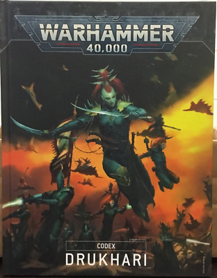 Games Workshop - Warhammer 40k - Codex Drukhari Codex 9781839061899| eBay