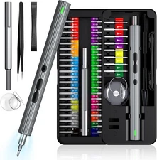 Mini Electric Screwdriver Set,58 in 1 Cordless Eectric Precision Screwdriver ...