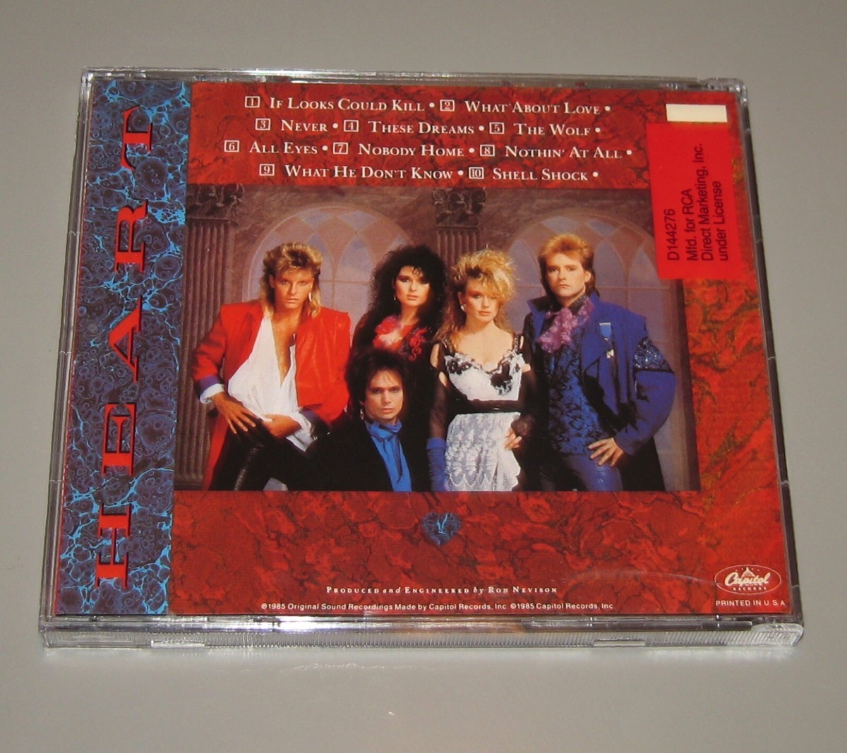 2CD！HEART/ハート/Capitol Rarities 1985-1994 HEART / CAPITOL RARITIES 1985-1994 2nd Press (2CD+1DVDR)