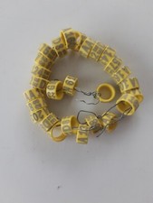 Taubenringe,Rassegeflügelringe, Tauben, Ziergeflügel, D8,gebraucht