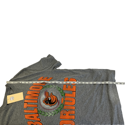 New Mens Majestic Cooperstown Collection Baltimore Orioles T-Shirt Sz M NWT Gray - Picture 6 of 7