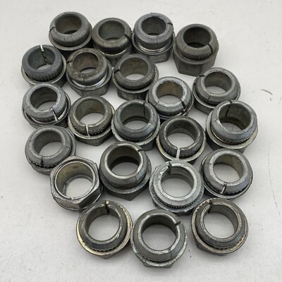 Lot of (22) Assorted Low Profile 2-Piece 1/2'' EMT Conduit Box Connector
