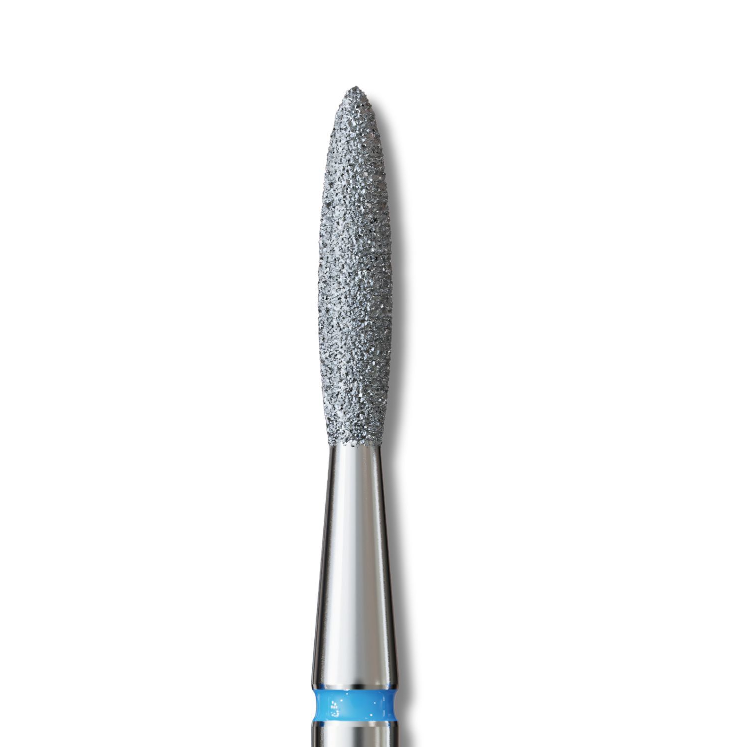 IQ Nails Diamond Nail Drill Bit Long Flame Medium Fine 1.8mm MANICURE PEDICURE
