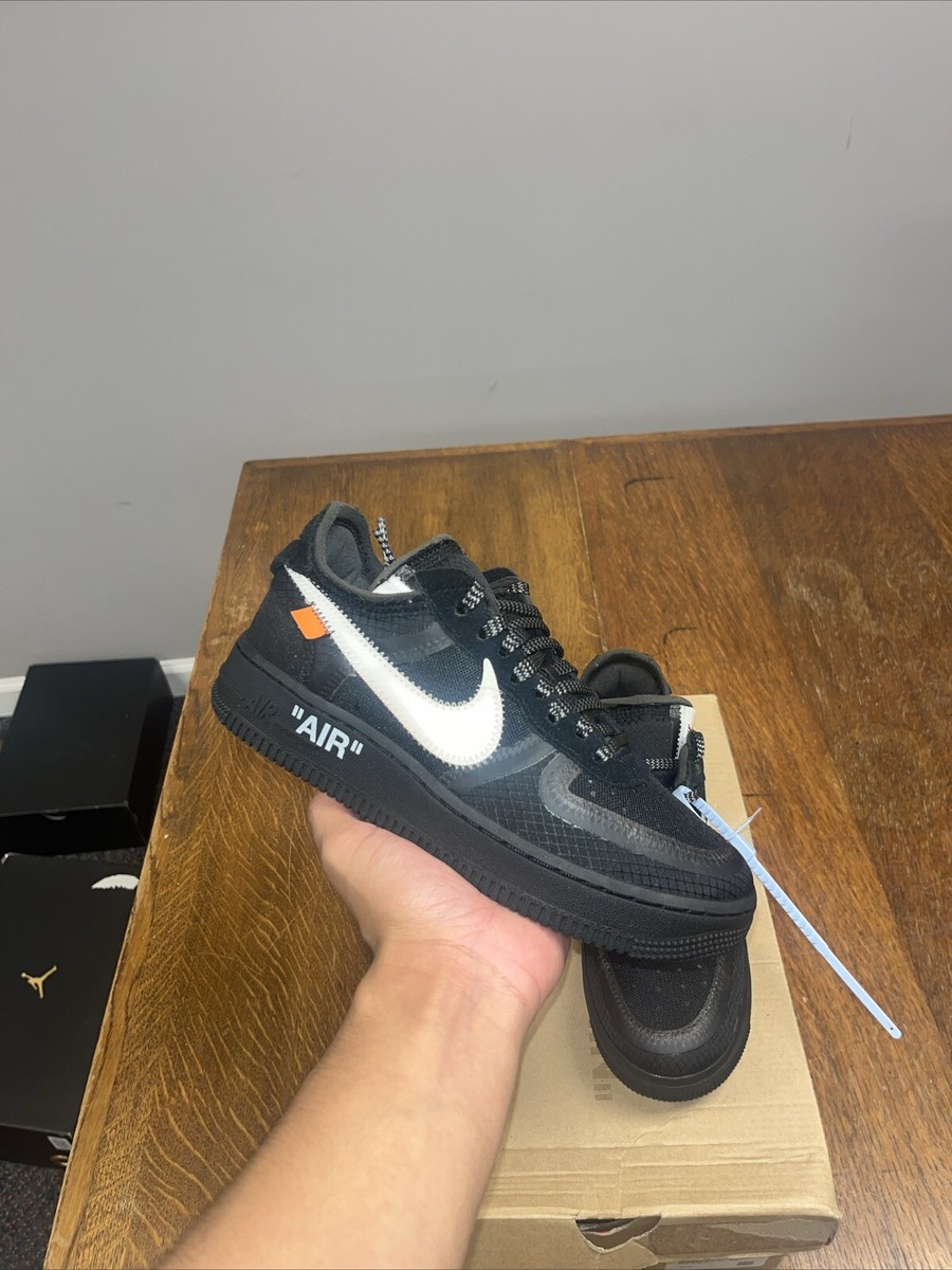 black nike air force 1 size 4