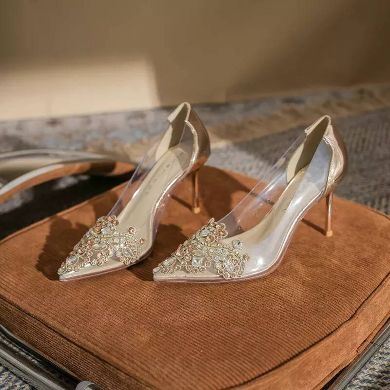 Scarpe oro shop eleganti