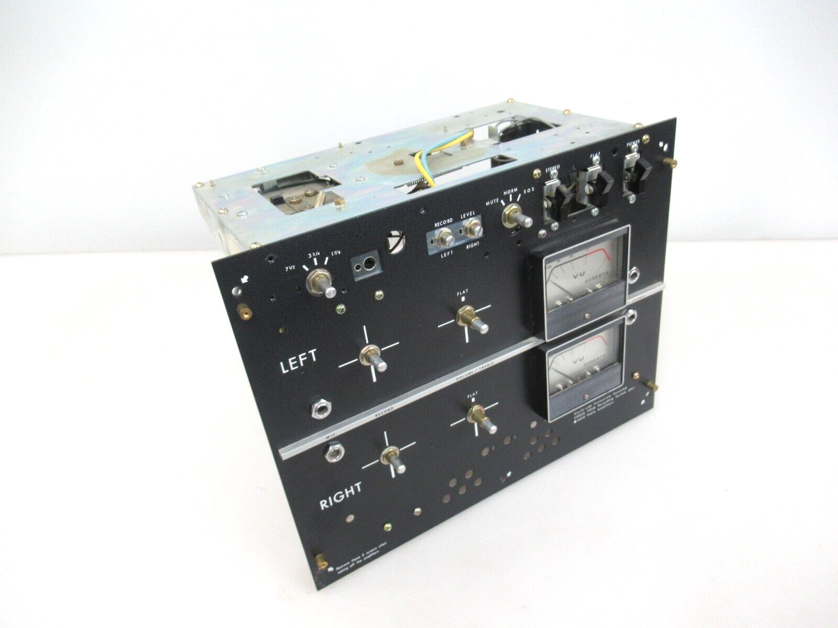 Roberts 770X SS (AKAI M8) Reel to Reel Amplifier Section Assembly