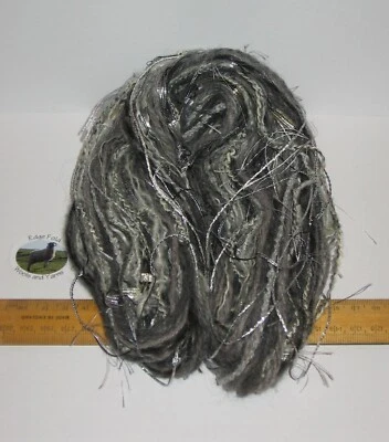 60m 20 x 3m Variety Pack Grey knitting wool yarn Craft Weaving Oddments Bundle - Image 1 of 4