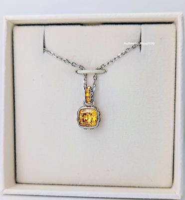 ★SWAROVSKI★ Birthstone Yellow Necklace 5651792 (November) NEW w Box SWAROVSKI Yellow November Birthstone Jewelry