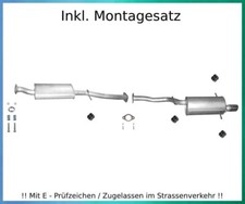 Auspuffanlage für Subaru Impreza 2.0 118KW Bj.ab 2005 Auspuff Montagesatz