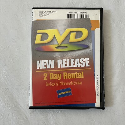 Rough Neck Blockbuster Video DVD w/Original Rental Case