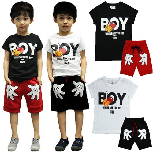 T shirt+Pants Outfit Clothes Set 