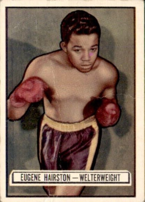 Topps 1951 Ringside Boxing - # 037 - Eugene Hairston - VG/EX