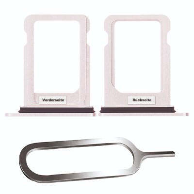 iPHONE 13 MINI SIM KARTEN HALTER TRAY ADAPTER FACH STECKER SLOT CARD NADEL ROSE