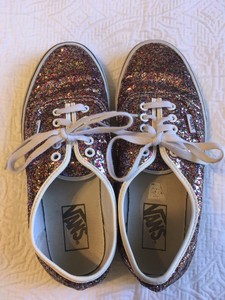 vans womens glitter shoes