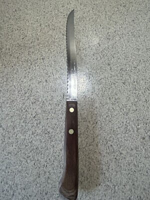 Vintage Flint Stainless Waverly Edge USA - 13-1/2''  Slicing Carving Bread Knife