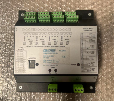 MOTORTECH IS-AIN8 P/N 63.50.002 Compact Controller Unit