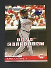 2004 04 DONRUSS PRESS PROOF BLUE KEN GRIFFEY JR #388 REDS #’d/100