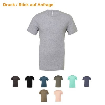 Bella + Canvas T-Shirt Tee Shirt Top Oberteil Kurzarm Rundhals Basic XS S M L XL