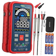 Multimeter Tester 10000 Counts TRMS Auto-Ranging Color LCD Screen Digital