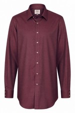 Charles Tyrwhitt Mens Dress Shirt 19 37 Classic Fit Burgundy Pink Non Iron