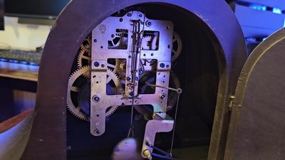 WORKING! Seth Thomas Sentinel #10 Mantel Clock 8 Day Mechanical