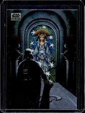 2024 Topps Chrome Star Wars Galaxy Mourning for Padme Refractor #31