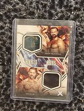 CM PUNK/DREW McINTYRE DUAL RELIC 2025 Topps WWE Exalted Event Worn Relic Rivaled