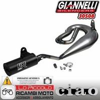 Marmitta Giannelli Vintage Serie Fire Piaggio Ciao PX P Homologiert