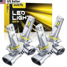 AUXITO 9005 9006 LED Bulb, 900 Brighter, 3 Min Quick Install, 20 9005 9006