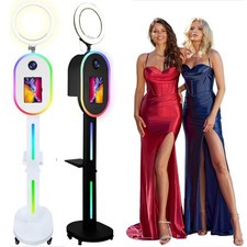 Portable Photo Booth Stand Compatible with 10.2"-12.9" iPad for Events,Rentals