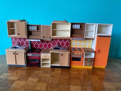 Konvolut Bastler Lundby Küche Ersatzteile Puppenstube Puppenhaus 1:18 dollhouse