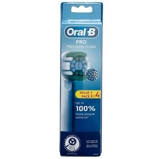 Oral-B PRO Precision Clean Value Pack - 4 White Replacement Toothbrush Heads